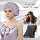 Years calm Shower Cap Reusable Waterproof, Double-Layer Hair Cap, with Elastic Band, Ideal for Shower, Spa, Travel & Cleaning