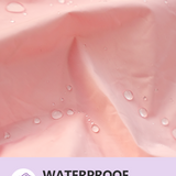 Yearscalm Reusable Waterproof Shower Caps for Women, Hair Caps for Showers, Double-Layer Elastic Design, for All Hairstyles, Travel-Friendly