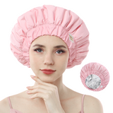 Years calm Heat Cap For Deep Conditioning Hair Cap，Three-Layer Design Shower Caps For Women Reusable Waterproof Suitable For Bathing, Hair Care, Hair Dyeing And Other Scenarios