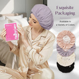 Years calm Shower Cap Reusable Waterproof, Double-Layer Hair Cap, with Elastic Band, Ideal for Shower, Spa, Travel & Cleaning