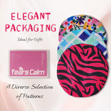 Years Calm Shower Caps for Women Reusable Waterproof, Double-Layer Extra Large Adjustable Elastic Hair Cap for Shower for Long Hair & Braids, Travel & Home