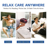 Years calm Shower Cap for Men, Waterproof Heat Cap for Deep Conditioning– Reusable Hair Treatment Cap with Foil Lining, Stretchable Elastic Band, Stylish Print, for  Steam Therapy, Hair Mask, Oil