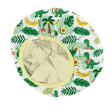 Years calm Kids Shower Cap, Waterproof Reusable Cartoon Bath Cap with Double Layers & Soft Elastic Band, Washable shower cap for kids, Great for Daily Bath