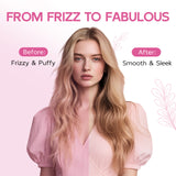 Years Calm Water-Activated Flower-Pattern Shower Cap, Waterproof Shower Cap for Women - Reusable, Satin Lining, Bathing Cap for Various Hairstyles, Fits Spa/Shower/Cooking