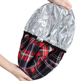 Years calm Shower Cap for Men, Waterproof Heat Cap for Deep Conditioning– Reusable Hair Treatment Cap with Foil Lining, Stretchable Elastic Band, Stylish Print, for  Steam Therapy, Hair Mask, Oil