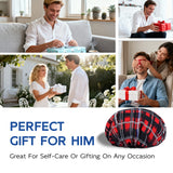 Years calm Shower Cap for Men, Waterproof Heat Cap for Deep Conditioning– Reusable Hair Treatment Cap with Foil Lining, Stretchable Elastic Band, Stylish Print, for  Steam Therapy, Hair Mask, Oil