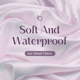 Years calm Shower Cap Reusable Waterproof, Double-Layer Hair Cap, with Elastic Band, Ideal for Shower, Spa, Travel & Cleaning