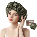 Years Calm Silk Bonnet for Sleeping Women & Men,  Large Adjustable Unisex Hair Bonnet,  Soft Breathable Double-Layer Satin Sleep Cap for Curly Hair, Natural Hair Care Night Caps