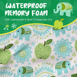 Years calm Kids Shower Cap, Waterproof Reusable Cartoon Bath Cap with Double Layers & Soft Elastic Band, Washable shower cap for kids, Great for Daily Bath